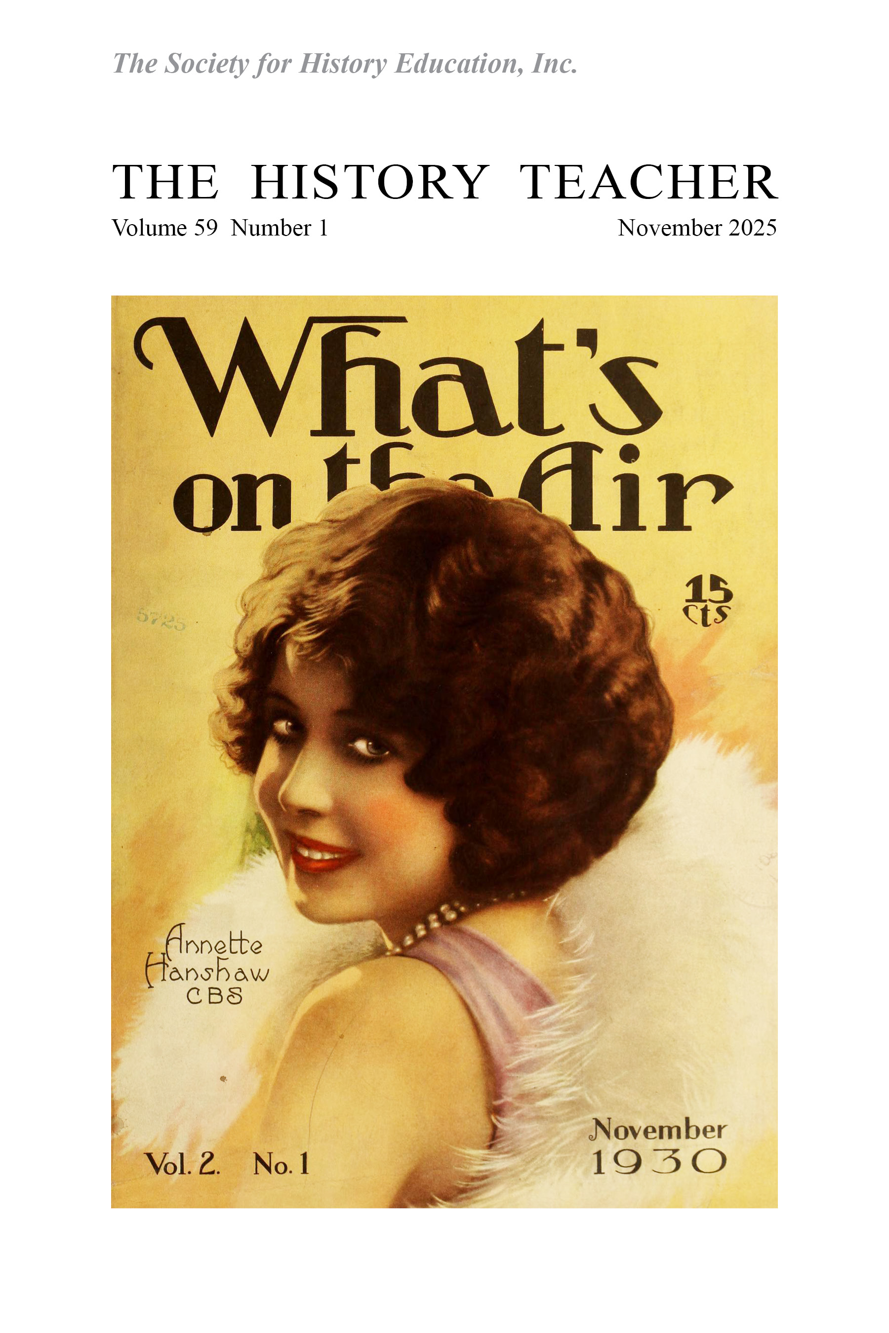 The History Teacher - Order